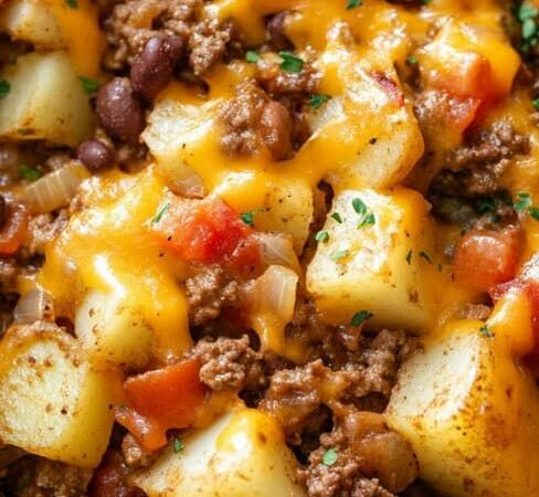 slow cooker cowboy casserole